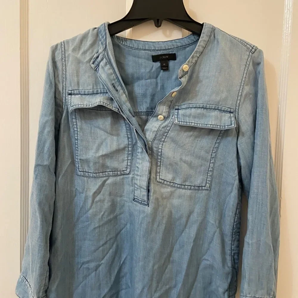 J. Crew denim dress